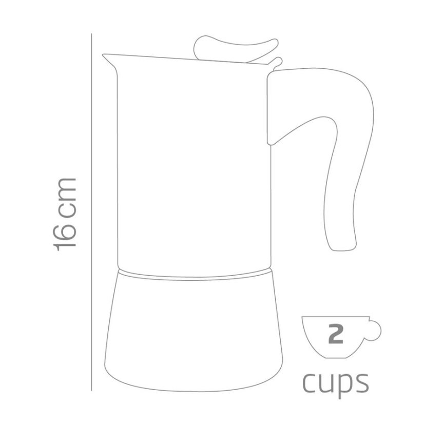 FOREVER MISS SPLENDY MOKA KONVIČKA 2 ŠÁLKY