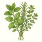 Herbs, medicinal plants and spices