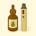 E-liquidy s terpeny a CBD - Skladem