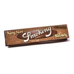 Papírky SMOKING BROWN King Size, 33ks v balení
