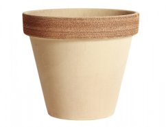 Květník STANDARD GRAFFIATO keramický d31x28cm