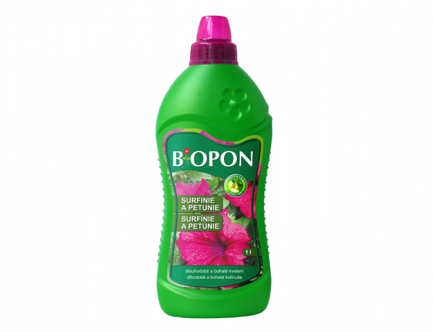 Hnojivo BIOPON na surfinie a petunie 1l