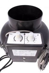 NTS UFO Fan 125RT, 0-430m3/hod,82W, regulace otáček a termostat