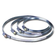 Fascetta stringitubo 75-250mm - morsetti metallici per tubi con meccanismo a vite, colore argento, varie dimensioni per fissare i tubi Fascetta stringitubo 75-250mm - morsetti metallici per tubi con meccanismo a vite, colore argento, varie dimensioni per fissare i tubi