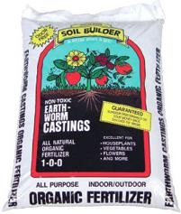 Dried Worm Casting 25L