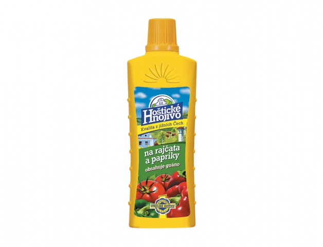 Hoštické hnojivo na rajčata a papriky s guánem 500ml
