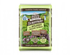 Substrát FORESTINA HOŠTICKÝ pro bylinky a zelené koření 10l