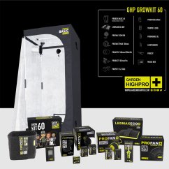 GARDEN HIGH PRO GROWKIT60 - Pěstební komplet 60x60x160cm