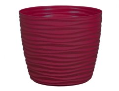 Obal na květník SAHARA PETIT plastový matný d15x12cm