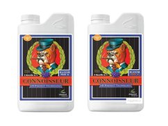 Weiße Plastikkanister Advanced Nutrients pH Perfect Connoisseur Bloom Part A, zweistufiger Blütenstimulator mit automatischem pH in 1L Packung Weiße Plastikkanister Advanced Nutrients pH Perfect Connoisseur Bloom Part A, zweistufiger Blütenstimulator mit automatischem pH in 1L Packung
