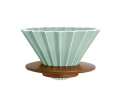 Origami supporto in legno per dripper