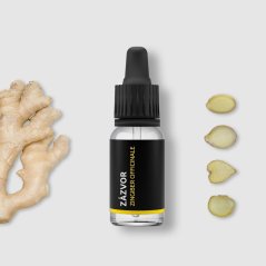 BIO Zázvor - 100% přírodní esenciální olej 10 ml - Pěstík