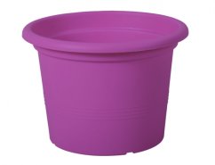 Květník CAMPANULA plastový fialovo růžový d17x12cm