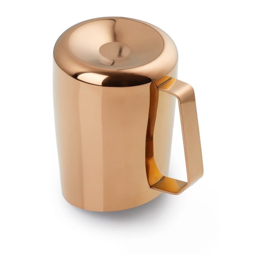 Barista & Co Dial In Milk Pitcher 600 ml růžová mosaz konvička na mléko