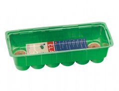 Minipařeniště S PLUS 12 kokosových tablet 27,5x11,5x11cm