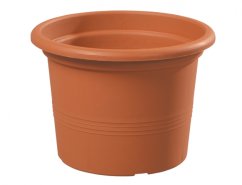 Květník CAMPANULA plastový terakota d50x37cm