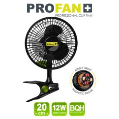 Garden HighPro - Klipsnový ventilátor PROFAN 12W, průměr 20cm