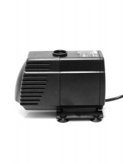 Pompa di circolazione Hailea HX8825 nera in plastica con portata 2400L/h, design compatto con alette di ventilazione laterali e cavo elettrico