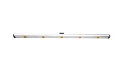 ThinkGrow Model One LED 4' bar s bílým hliníkovým profilem a oranžovými LED čipy, dvoukanálové spektrum Full Spectrum a Far Red pro pěstování rostlin