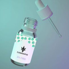 CBD olej pro zvířata 2% - 10ml Cannapio