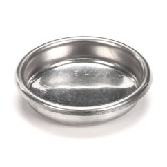 Filtre métallique argenté aveugle pour nettoyage cafetière, forme ronde et surface lisse, adapté pour portafiltre 58mm Filtre métallique argenté aveugle pour nettoyage cafetière, forme ronde et surface lisse, adapté pour portafiltre 58mm
