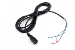 Kabel 3*1,5mm,délka 4m s VDE konektorem (samec)