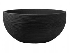 Žardinka TROPEA plastová antracitová d60x27cm