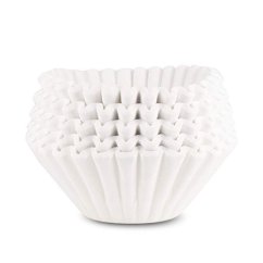 Filtres papier Fetco 15" x 5 1/2" blancs de forme conique avec parois rainurées pour préparation professionnelle de café, lot de 500 Filtres papier Fetco 15" x 5 1/2" blancs de forme conique avec parois rainurées pour préparation professionnelle de café, lot de 500