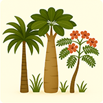 Exotické stromy - Novinka