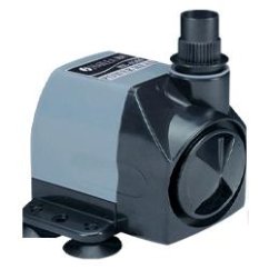 Pompa obiegowa HX4500 z czarną plastikową obudową i szarą górną częścią, kompaktowa pompa zanurzeniowa o wydajności 2500l/godz do stawów i fontann