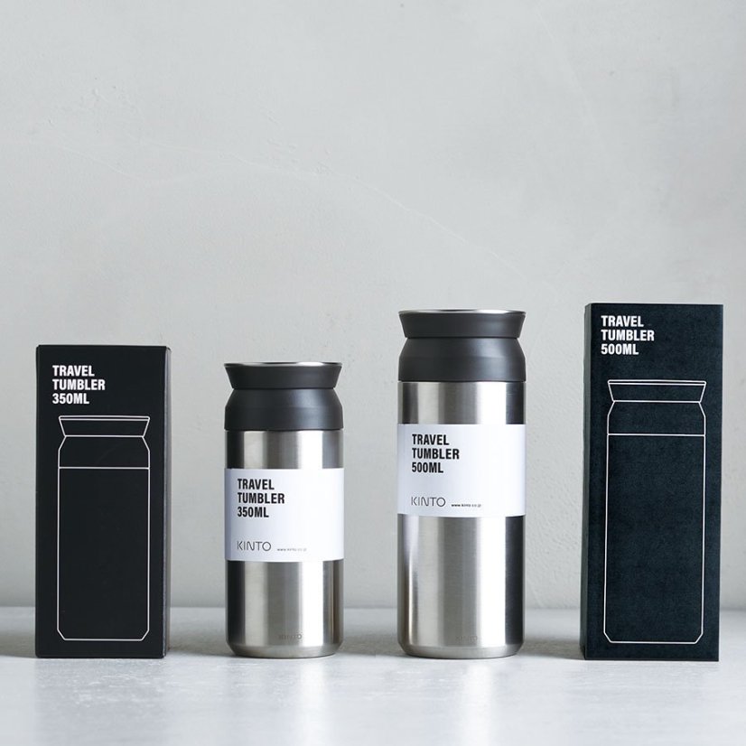 Kinto Travel Tumbler Stainless Steel 350 ml nerez