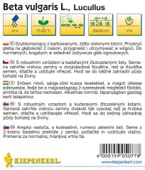 Mangold Lukullus- semena mangoldu