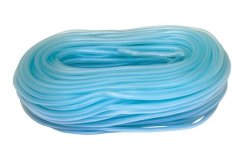 Modrá průhledná vzduchová hadice AquaKing 4-6mm o délce 1m svinutá do klubka, flexibilní PVC materiál určený pro akvaristiku a zavlažování Modrá průhledná vzduchová hadice AquaKing 4-6mm o délce 1m svinutá do klubka, flexibilní PVC materiál určený pro akvaristiku a zavlažování
