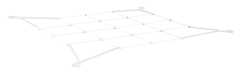 Podpůrná síť  Web Plant pro DR 60, 60x60cm
