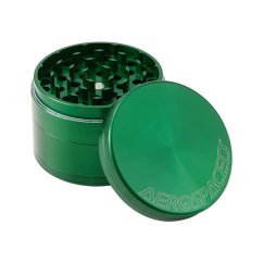 Čtyřdílná drtička Aerospaced by Higher Standards, 63mm, zelená