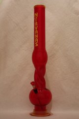 Bong Nirvanas Double Bubble 50cm - červený