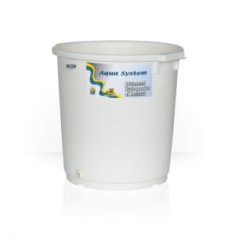 Bílý kyblík pro aquasystem - objem 14l