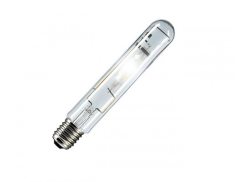 Výbojka Philips Master HPI-T Plus 250W MH s průhledným skleněným tubusem, metalickým závitem E40 a vnitřními elektrodami pro pěstování rostlin