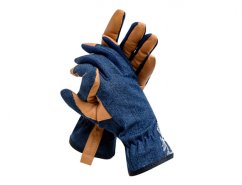 Rukavice GARDEN GIRL DENIM zahradnické velikost M