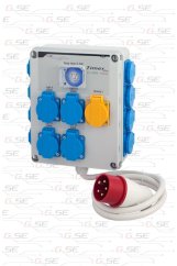 Spínací mechanické hodiny 12 * 600W,třífázové