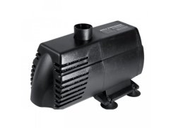 Pompa di circolazione in plastica nera Hailea HX8830 con portata 3100L/h, forma compatta con fessure di ventilazione e bocchetta di uscita in alto