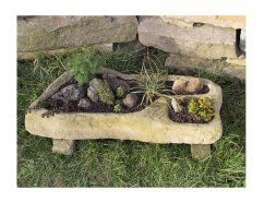 Koryto D1 imitace kamene 15kg 65x28x12cm