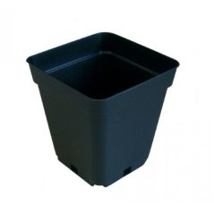 TEKU měkký čtyřhranný květináč 15x15x20cm, 3,5 l