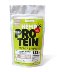 Konopný protein kakao/banán (125g) - Zelená Země