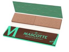 Set Mascotte  Brown - KSS papírky a filtry, 34ks v balení, hnědé, box 26ks