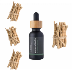 BIO Indický ženšen - 100% přírodní ajurvédský bylinný olej (10 ml)