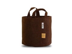 ROOT POUCH BROWN - Textilní květináč , 30l