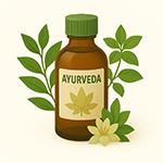 Aceites herbales ayurvédicos