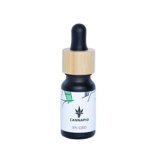 CBD Tinctura Vita 5% - přírodní full-spectrum olej (10ml) - Cannapio