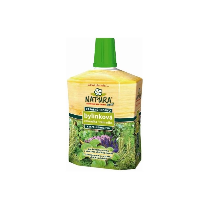 Hnojivo NATURA bylinková zahrádka 500ml